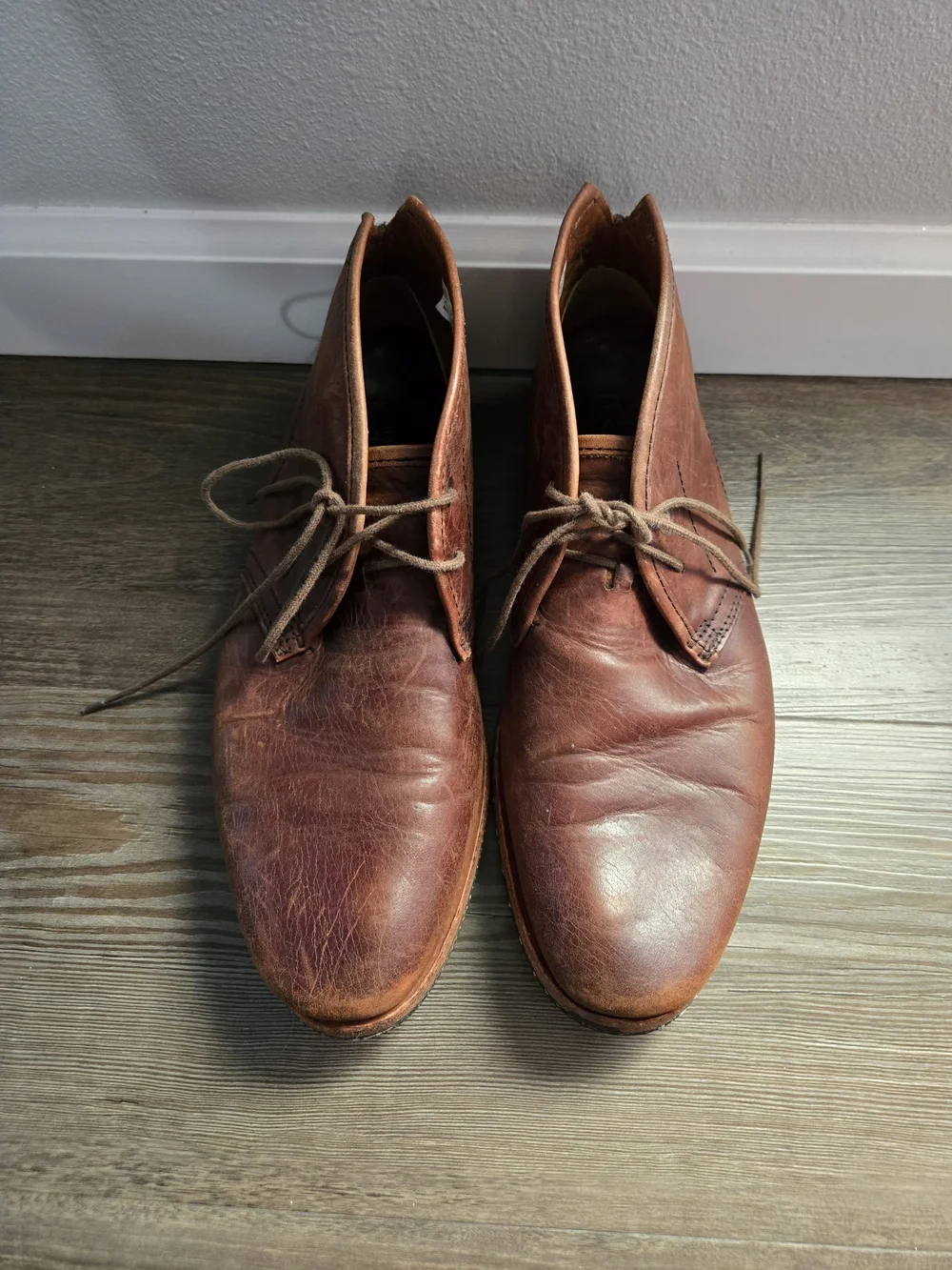 Timberland Men's Chestnut Brown Leather Chukka Boots